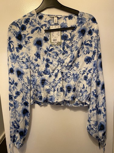 Ladies floral top - floral, size