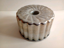 Large Vintage Aluminium Jelly Mould