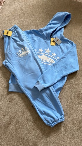 Corteiz sky blue hoodie - corteiz,