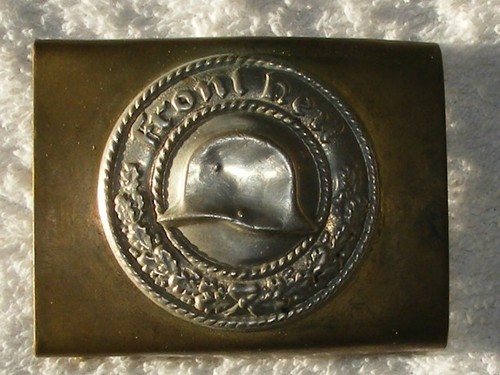 German front heil - heil, stahlhelm