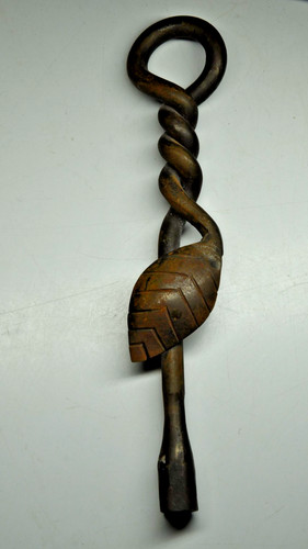 Antique fireman bed bolt key - antique,