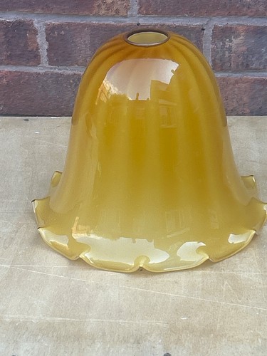 Large art deco glass lamp - large,