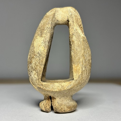 Old antique hand carved bone - hand-carved,