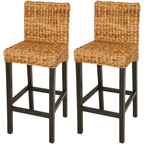 Bar stools abaca brown - bar,