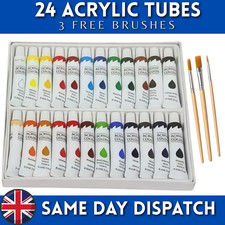 Acrylic Paint Set Tube 24 x