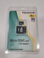2 x 8GB FujiFilm Micro SD