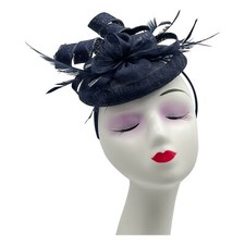 Feather Flower Dish Fascinator