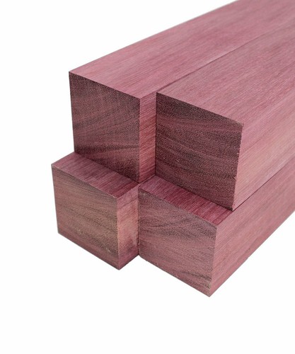 Purpleheart lumber square - purpleheart,