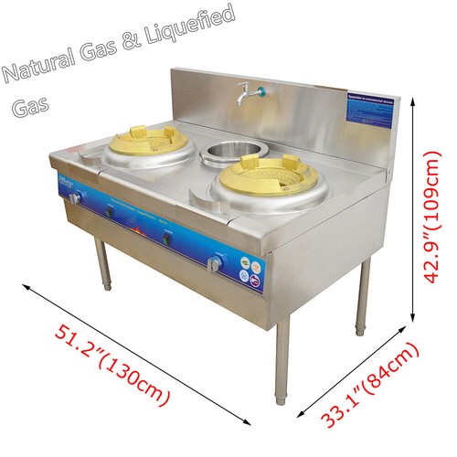 110v commercial gas stove - gas,