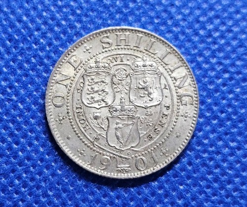 1901 shilling victoria british - 1901,