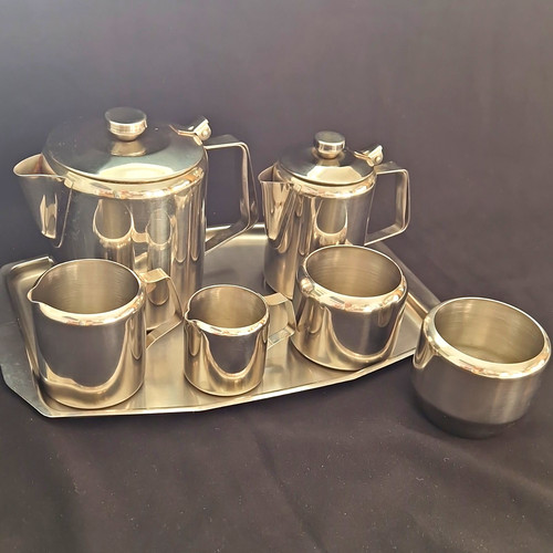 Vintage polished stainless - polished,