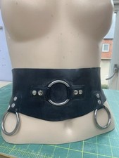 28” waist Bondage belt latex