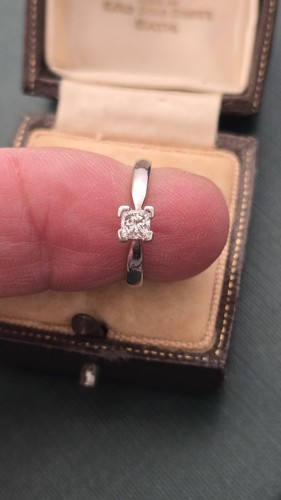 Diamond platinum engagement - diamond,