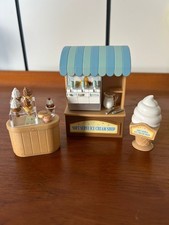 sylvanian families ice cream cart