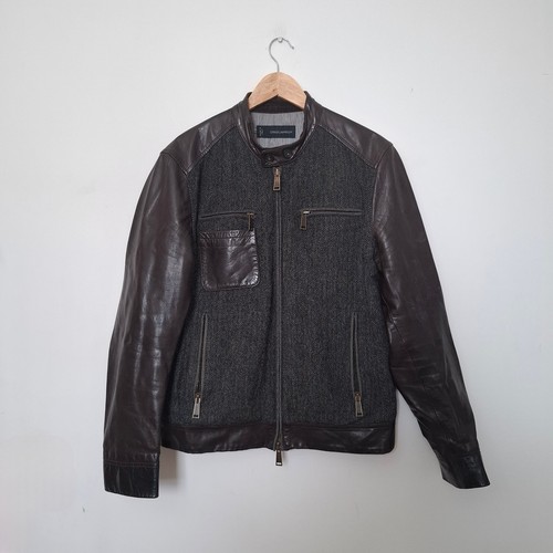 Dsquared2 vtg brown leather - brown,
