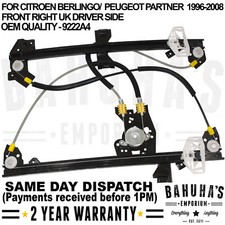 Front Right Window Regulator