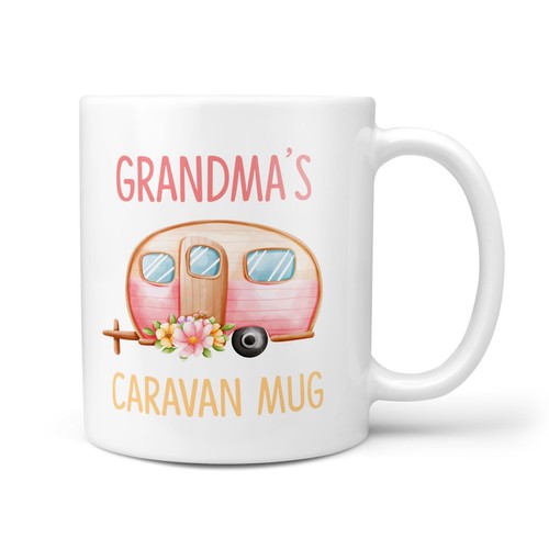Grandma caravan mug - caravan,