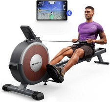 Magnetic Rowing Machine with App 16 Level Resistance Whole Body Indoor Workout