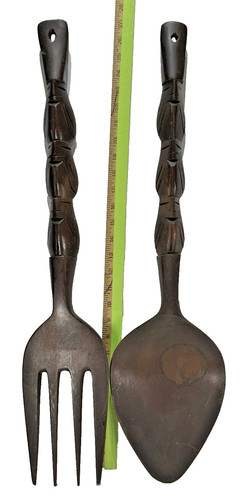 Vtg giant large fork - giant, spoon