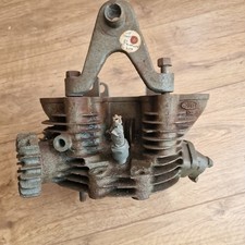 Vintage Panther M100  Motorcycle Cylinder Head For Spares Or Repair