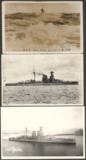 HMS MALAYA. TWO GENUINE PCs &