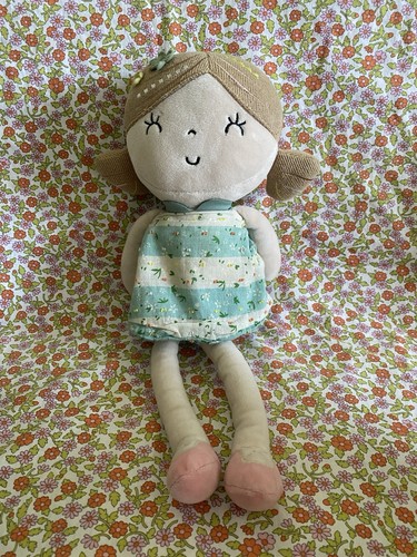 Large soft rag - doll, girl