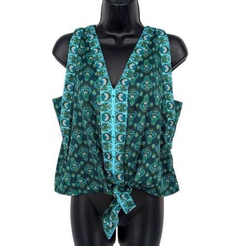 Loft paisley tie front - loft,