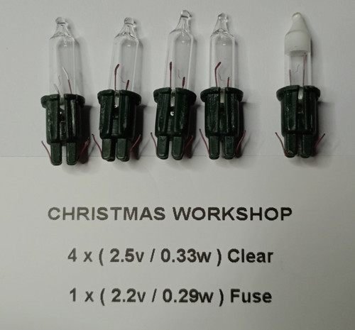Christmas workshop spare - workshop, bulbs