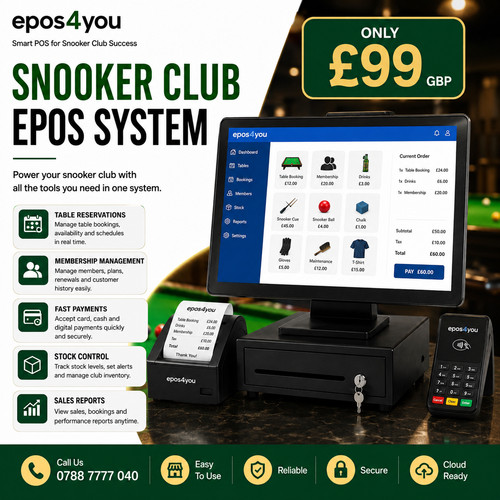 Snooker club pos system - club,