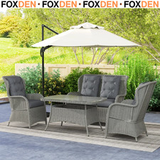 Luxury Rattan Sofa Set 4