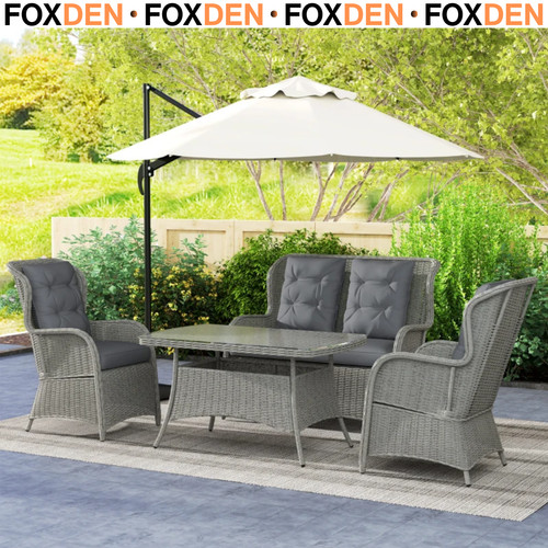Luxury rattan sofa set - sofa,