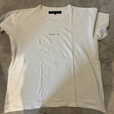 Vintage FCUK white T-shirt