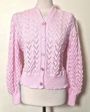 Ladies  Woman's 1940/1950s Long Sleeve Cardigan WWII re-enactment Tea Dance WW2