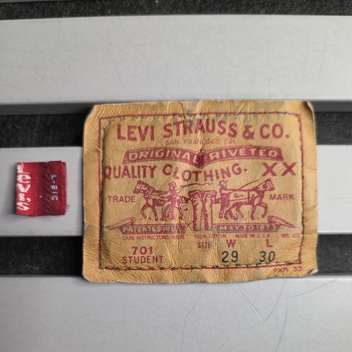 Vintage levi 701 red tab - levi's,
