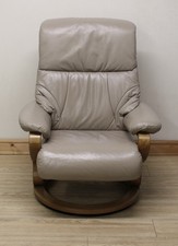 Himolla Taupe Leather Recliner
