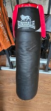 Lonsdale punch bag with gloves