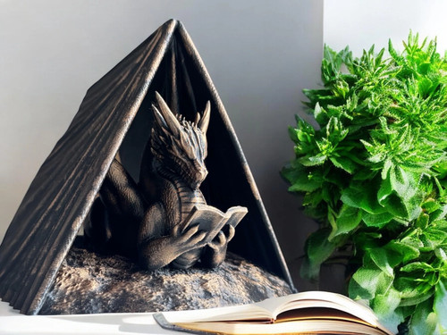 Dragon book display printed - book,