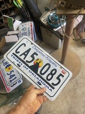 LICENSE PLATE CHEYENNE AND