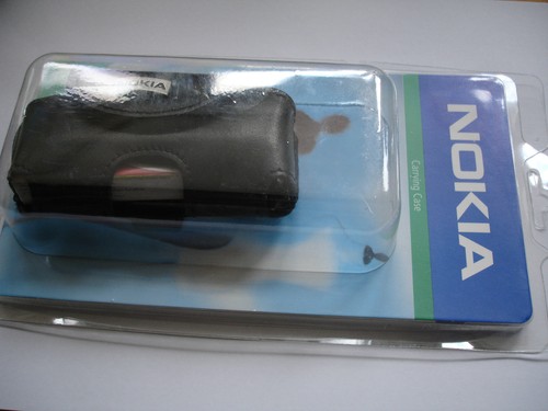 Genuine nokia leather case - nokia,