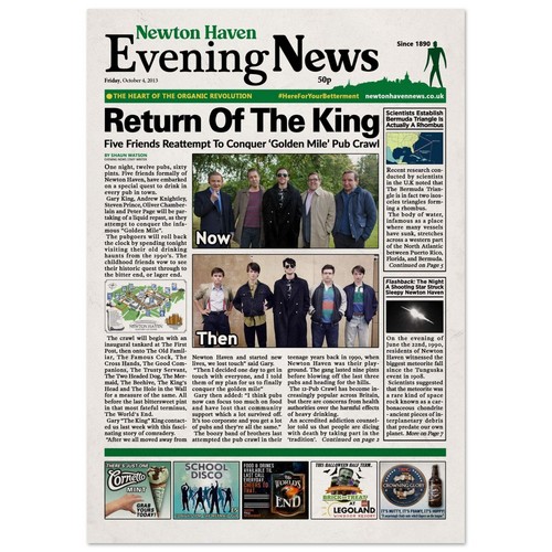The world end newspaper - world's,
