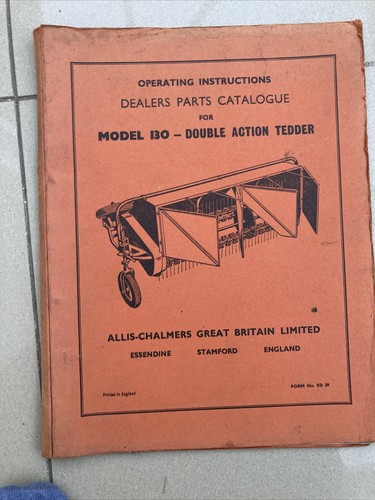 Vintage allis chalmers model - allis,