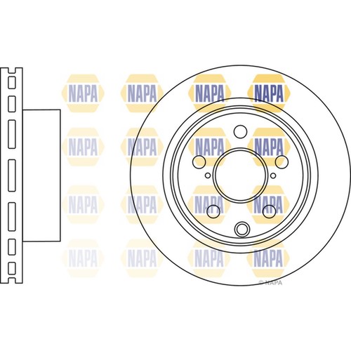 Brake discs vented - 2x,