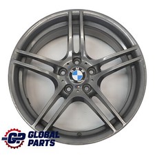 BMW E90 E92 Grey Front Wheel Alloy Rim 19" M Double Spoke 313 8J ET:37 6787647