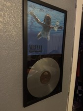 Framed Nirvana Album Nevermind