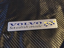 Volvo Swedish Made Metal
