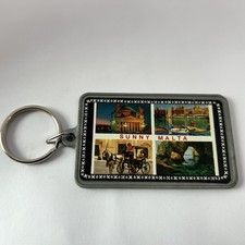 Malta souvenir keyring vintage - malta,