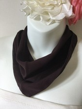 Chocolate Brown Bandanna Style