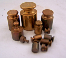 VINTAGE BRASS APOTHECARY