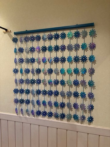 Vintage beaded curtain retro - beaded,