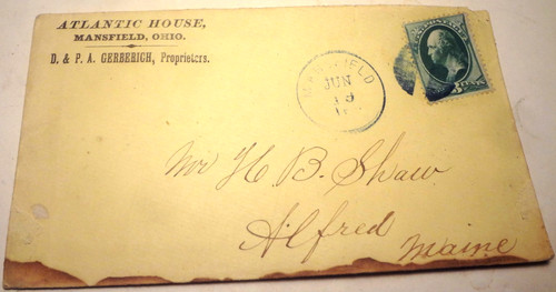 C1880 historic cover atlantic - c1880,